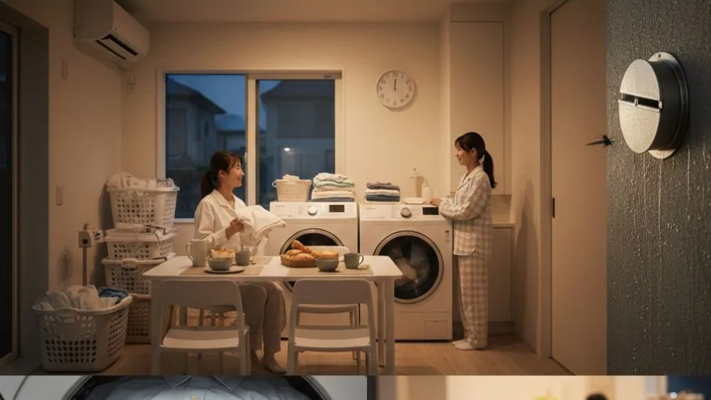 乾太くんは放置しても大丈夫?シワや臭いのリスクと夜間運転のコツ