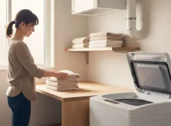 乾太くんと全自動洗濯機の最強設置術！高さと蓋問題を完全攻略